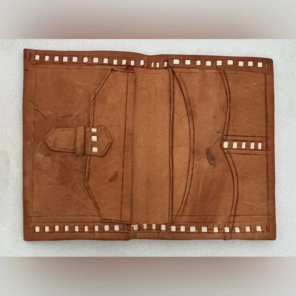 Moroccan | Artisan handmade bi-fold wallet - Picture 7 of 15